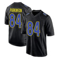 LA.Rams #84 Colby Parkinson Player Black Fashion Limited Home Game Ldoa Stitched Jerseys