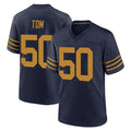 GB.Packers #50 Zach Tom Player Navy The 1923 Classic Home Game Ldoa Stitched Jerseys
