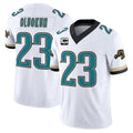 J.Jaguars #23 Foyesade Oluokun Player White Prowler Throwback Vapor F.U.S.E. Limited Home Game Ldoa Stitched Jerseys