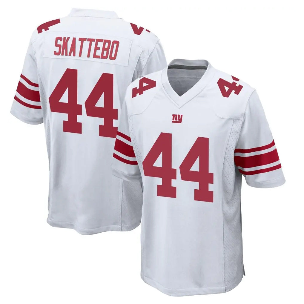 NY.Giants #44 Cam Skattebo Player White Home Game Ldoa Stitched Jerseys