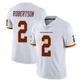 W.Commanders #2 Amik Robertson Player White Limited Vapor Untouchable Home Game Ldoa Stitched Jerseys