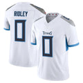 T.Titans #0 Calvin Ridley Player White 2025 Vapor Limited Home Game Ldoa Stitched Jerseys
