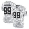 IN.Colts #99 DeForest Buckner Player Arctic Camo Salute To Service Limited Game Ldoa Stitched Jerseys