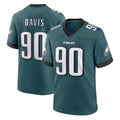 P.Eagles #90 Jordan Davis Player Green Home Game Ldoa Stitched Jerseys