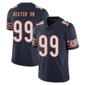 C.Bears #99 Gervon Dexter Sr. Player Navy Vapor Untouchable Limited Home Game Ldoa Stitched Jerseys