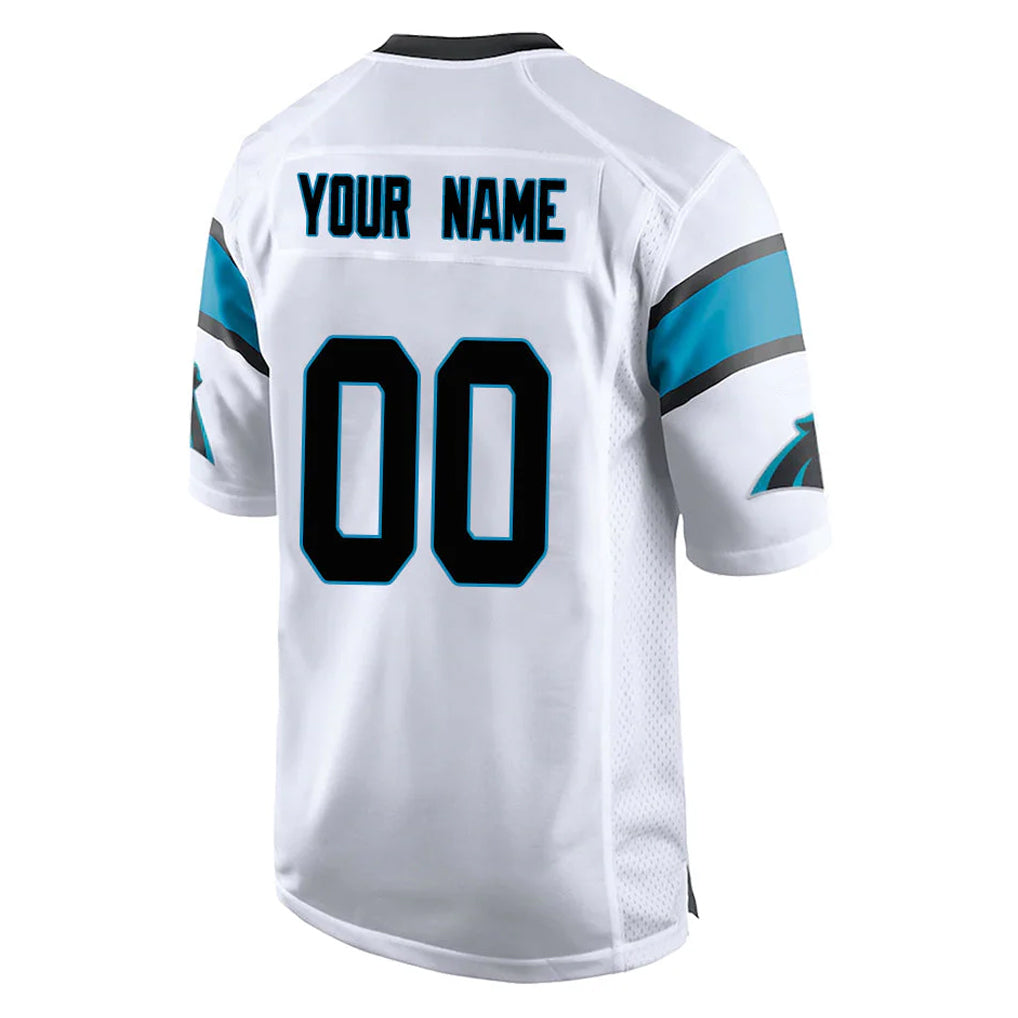 Custom C.Panthers White Game Any Name & Numbers Ldoa Stitched Jerseys
