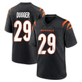 C.Bengals #29 Kyle Dugger Player Black Home Game Ldoa Stitched Jerseys