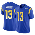 LA.Rams #13 Kurt Warner Player Royal Vapor F.U.S.E. Limited Retired Ldoa Stitched Jerseys