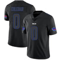 B.Bills #0 Keon Coleman Player Black Impact Limited Home Game Ldoa Stitched Jerseys