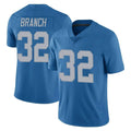D.Lions #32 Brian Branch Player Blue Limited Throwback Vapor Untouchable Ldoa Stitched Jerseys