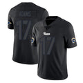 LA.Rams #17 Davante Adams Player Black Impact Limited Home Game Ldoa Stitched Jerseys