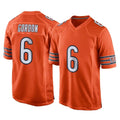 C.Bears #6 Kyler Gordon Player Orange Home Game Ldoa Stitched Jerseys
