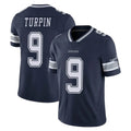 D.Cowboys #9 KaVontae Turpin Player Navy Vapor Untouchable Limited Home Game Ldoa Stitched Jerseys