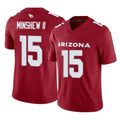 A.Cardinals #15 Gardner Minshew II Player Cardinal Vapor F.U.S.E. Limited Home Game Ldoa Stitched Jerseys