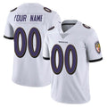 Custom B.Ravens White Vapor Untouchable Game Any Name & Numbers Ldoa Stitched Jerseys