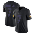 M.Vikings #7 Byron Murphy Jr. Player Black Impact LImited Home Game Ldoa Stitched Jerseys