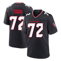H.Texans #72 Tommy Togiai Player Navy Team Home Game Ldoa Stitched Jerseys