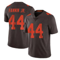 C.Browns #44 Harold Fannin Jr. Player Browns Color Rush Limited Home Game Ldoa Stitched Jerseys