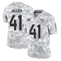J.Jaguars #41 Josh Hines-Allen Player Arctic Camo Salute To Service Limited Game Ldoa Stitched Jerseys