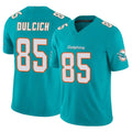 M.Dolphins #85 Greg Dulcich Player Aqua Limited Vapor F.U.S.E. Home Game Ldoa Stitched Jerseys