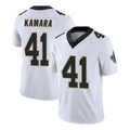 NO.Saints #41 Alvin Kamara Player White Limited Vapor Untouchable Home Game Ldoa Stitched Jerseys