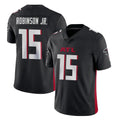 A.Falcons #15 Brian Robinson Player Black Vapor Untouchable Limited Home Game Ldoa Stitched Jerseys