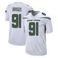 NY.Jets #91 Jowon Briggs Player White Spotlight Home Game Ldoa Stitched Jerseys