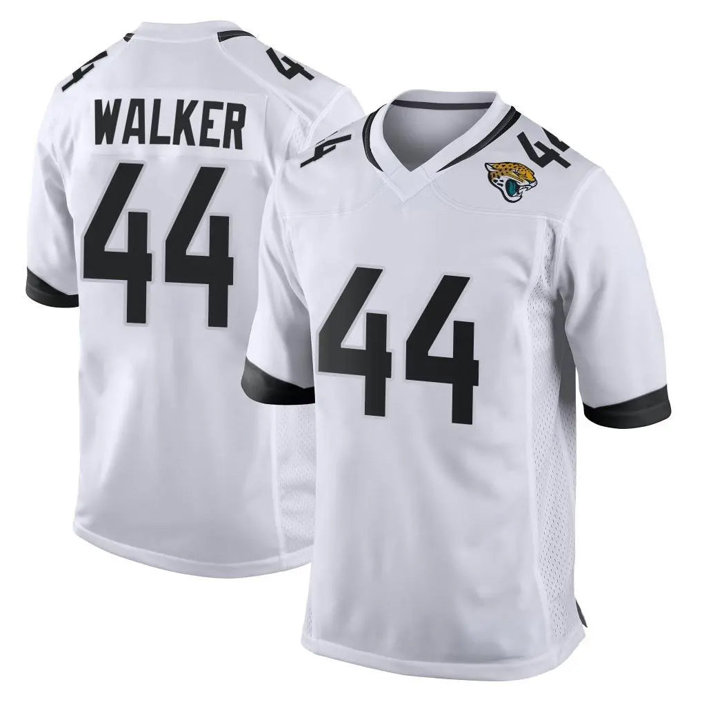 J.Jaguars #44 Travon Walker Player White Home Game Ldoa Stitched Jerseys