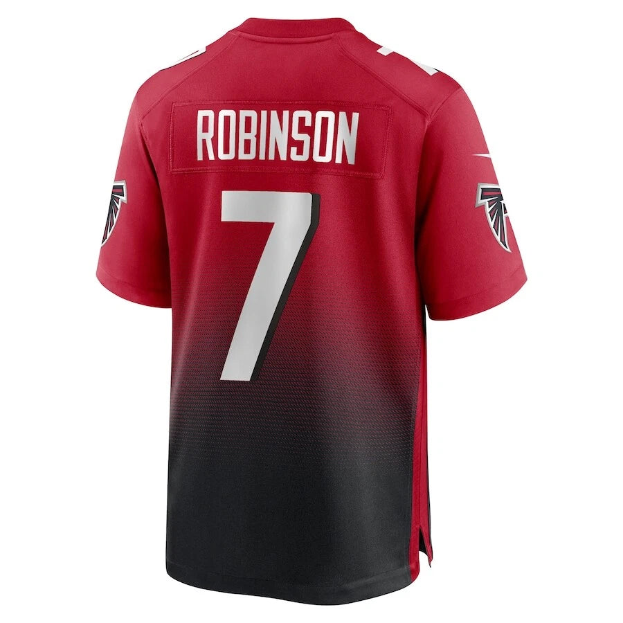 A.Falcons #7 Bijan Robinson Player Red Alternate Game Ldoa Stitched Jerseys