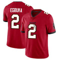 TB.Buccaneers #2 Emeka Egbuka Player Red Limited Vapor Home Game Ldoa Stitched Jerseys