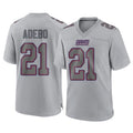 NY.Giants #21 Paulson Adebo Player Gray Atmosphere Fashion Limited Game Ldoa Stitched Jerseys