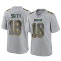 GB.Packers #18 Jonnu Smith Player Gray Atmosphere Fashion Home Game Ldoa Stitched Jerseys