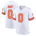 TB.Buccaneers #0 Yaya Diaby Player White '76 Home Game Ldoa Stitched Jerseys
