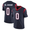 H.Texans #0 Azeez Al-Shaair Player Navy Limited Vapor Untouchable Home Game Ldoa Stitched Jerseys