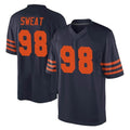 C.Bears #98 Montez Sweat Player Navy Blue Alternate Game Ldoa Stitched Jerseys