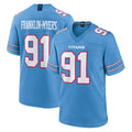 T.Titans #91 John Franklin-Myers Player Light Blue 2026 Game Home Ldoa Stitched Jerseys