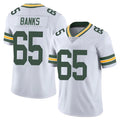 GB.Packers #65 Aaron Banks Player White Vapor Untouchable Limited Home Game Ldoa Stitched Jerseys