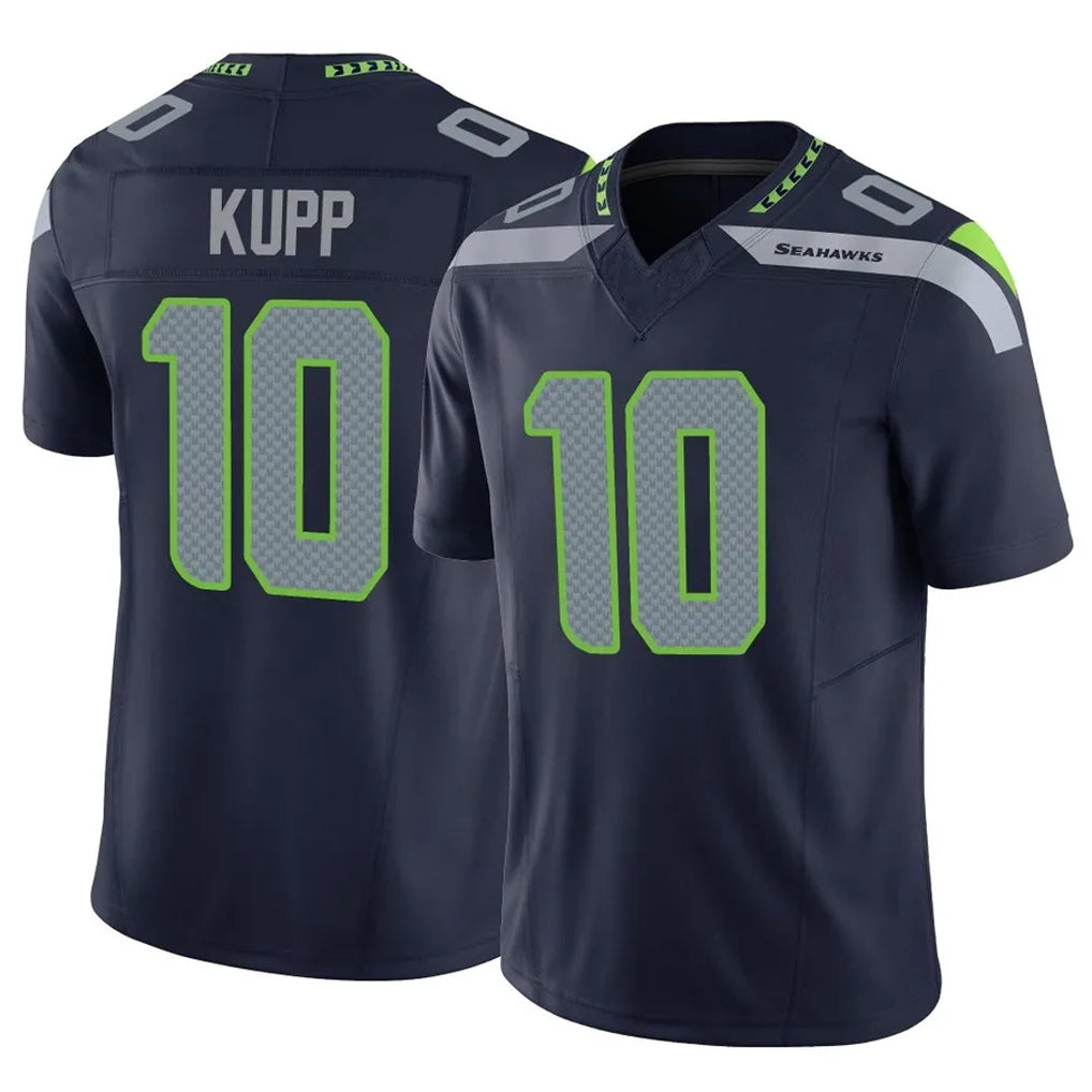 S.Seahawks #10 Cooper Kupp Player Navy Limited Vapor F.U.S.E. Home Game Ldoa Stitched Jerseys