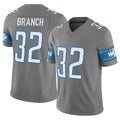D.Lions #32 Brian Branch Player Gray Vapor F.U.S.E. Limited Home Game Ldoa Stitched Jerseys