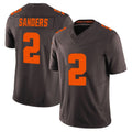 C.Browns #2 Shedeur Sanders Player Brown Limited Vapor F.U.S.E. Alternate Game Ldoa Stitched Jerseys