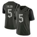 NY.Jets #5 Garrett Wilson Player Green Limited 2025 Rivalries Collection Home Game Ldoa Stitched Jerseys