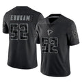 A.Falcons #52 Samson Ebukam Player Black RFLCTV Limited Game Ldoa Stitched Jerseys