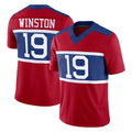 NY.Giants #19 Jameis Winston Player Red Century Vapor F.U.S.E. Home Game Ldoa Stitched Jerseys