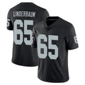 LV.Raiders #65 Tyler Linderbaum Player Black Limited Vapor Untouchable Home Game Ldoa Stitched Jerseys