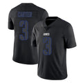 NY.Giants #3 Abdul Carter Player Black Impact Limited Home Game Ldoa Stitched Jerseys