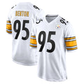 P.Steelers #95 Keeanu Benton Player White Home Game Ldoa Stitched Jerseys