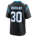 C.Panthers #30 Chuba Hubbard Player Black Home Game Ldoa Stitched Jerseys