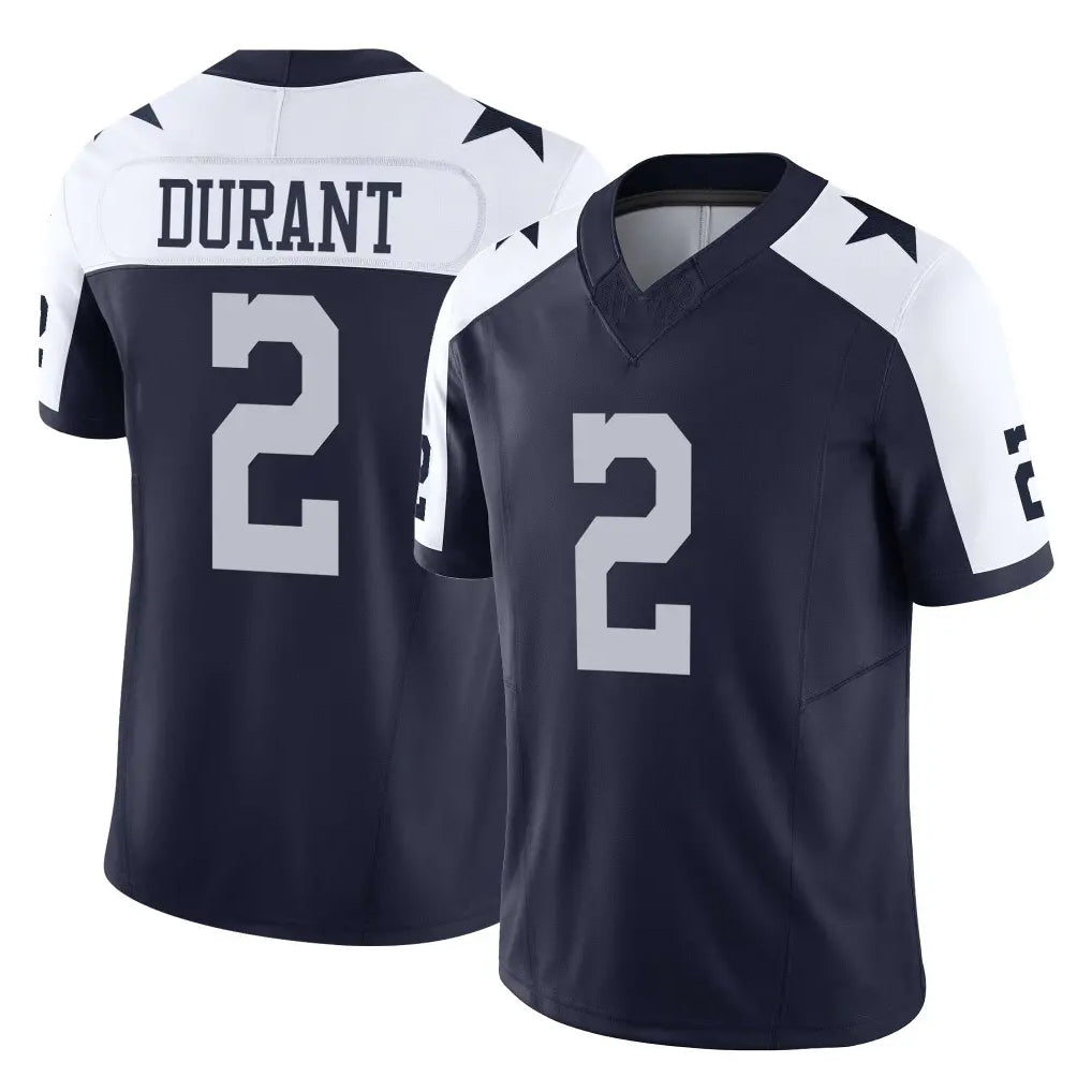 D.Cowboys #2 Cobie Durant Player Navy-White Limited Alternate Vapor F.U.S.E. Home Game Kdoa Stitched Jerseys