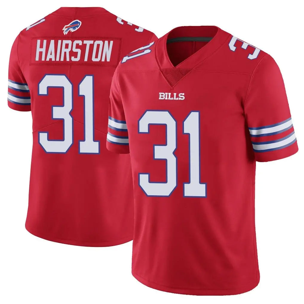 B.Bills #31 Maxwell Hairston Player Red Vapor Untouchable Limited Home Game Ldoa Stitched Jerseys
