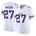 M.Vikings #27 Jordan Mason Player White Limited Vapor F.U.S.E. Home Game Ldoa Stitched Jerseys